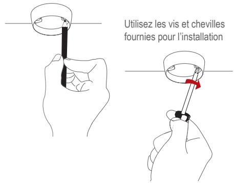 CAVIUS DETECTEUR DE FUMEE CERTIFIE NF A PILE LITHIUM 10 ANS - Installation du détecteur de fumée : - 2