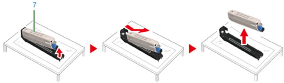 OKI C844DNW - Risque de brûlure. - 6