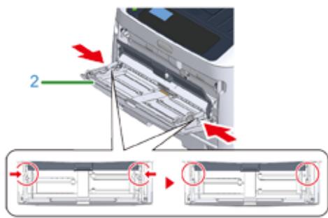 OKI C844DNW - Nettoyage des rouleaux d'alimentation papier (bac MP) - 13