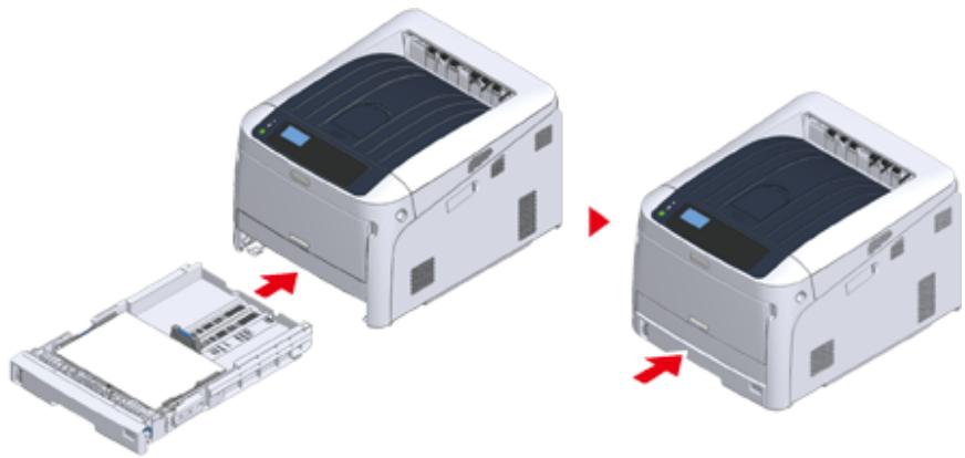 OKI C844DNW - Nettoyage des rouleaux d'alimentation papier (bac 1/bac 2/bac 3/bac 4/bac 5) - 4