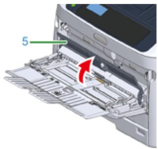 OKI C844DNW - Comment imprimer à partir du bac MF - 4