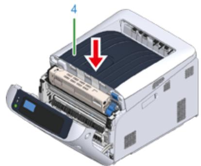 OKI C844DNW - Installation des consommables - 9