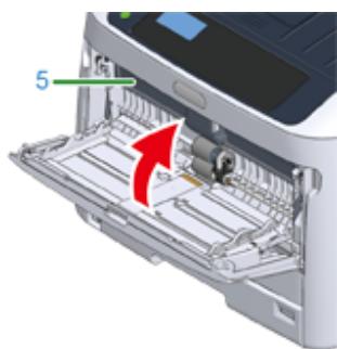 OKI C844DNW - Nettoyage des rouleaux d'alimentation papier (bac MP) - 4