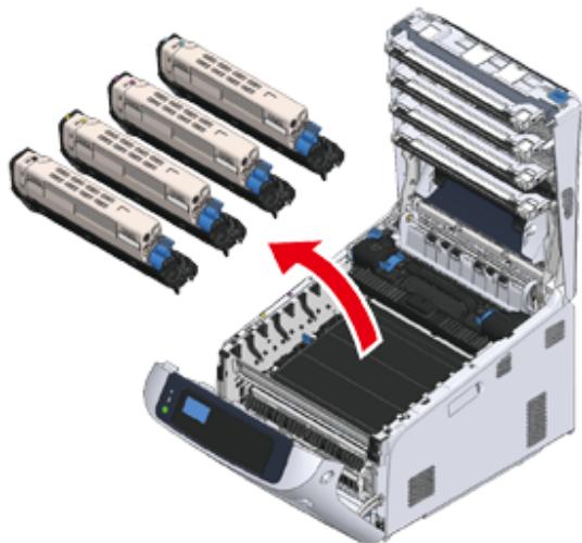 OKI C844DNW - Code erreur « 381 », « 638 - 3