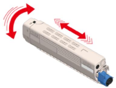 OKI C844DNW - Pour les cartouches de toner c (cyan), m (magenta), y (jaune) - 7