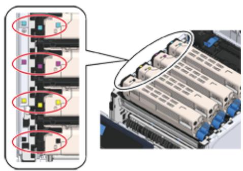 OKI C844DNW - Remplacement simultané du tambour image et de la cartouche de toner - 3