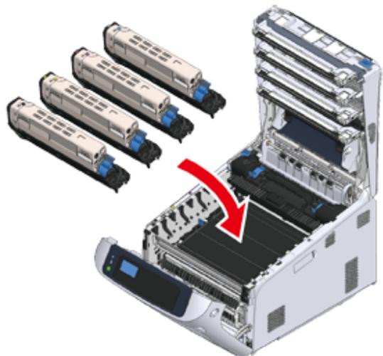 OKI C844DNW - Code erreur « 381 », « 638 - 8