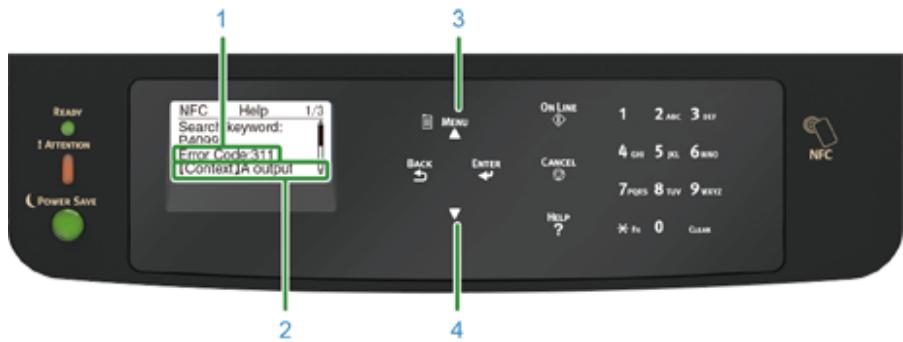 OKI C844DNW - Lorsqu'un message d'erreur s'affiche sur l'écran (lorsque le témoin attention s'allume/clignote) - 3
