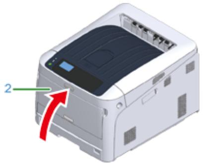 OKI C844DNW - Nettoyage de la tête DEL - 5