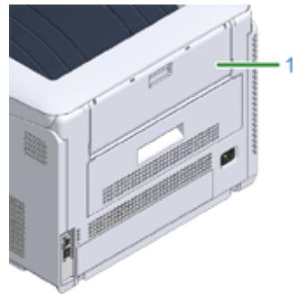 OKI C844DNW - Utilisation du bac de sortie - 3