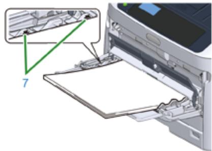 OKI C844DNW - Comment imprimer à partir du bac MF - 6