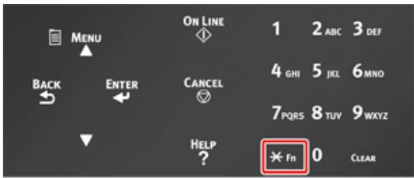 OKI C844DNW - Comment utiliser la touche fn - 2