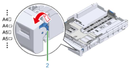 OKI C844DNW - Chargement du papier - 2