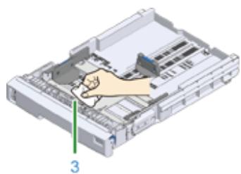 OKI C844DNW - Nettoyage des rouleaux d'alimentation papier (bac 1/bac 2/bac 3/bac 4/bac 5) - 3