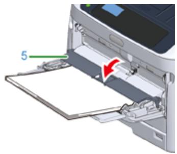 OKI C844DNW - Fermez le capot du papier (5) - 1