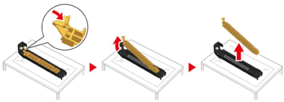 OKI C844DNW - Remplacement simultané du tambour image et de la cartouche de toner - 6