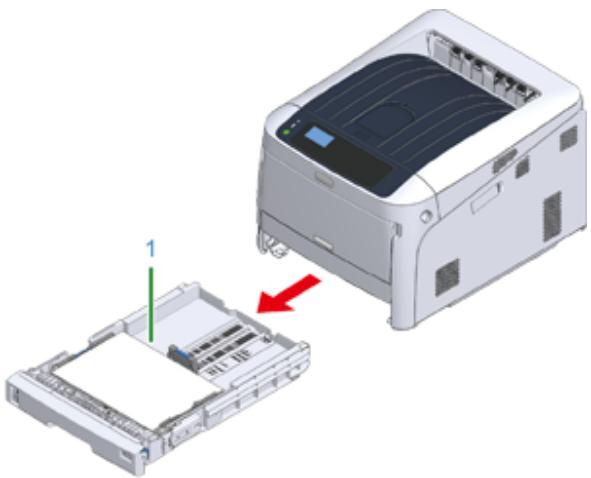 OKI C844DNW - Nettoyage des rouleaux d'alimentation papier (bac 1/bac 2/bac 3/bac 4/bac 5) - 1