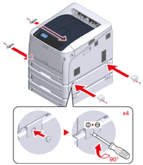 OKI C844DNW - Risques de blessures! - 8