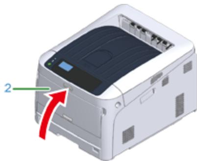 OKI C844DNW - Nettoyage du film de protection - 6