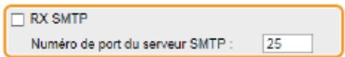 CANON I-SENSYS LBP325X - Impression d'email à l'aide du protocole SMTP - 2