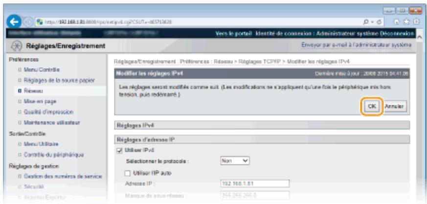 CANON I-SENSYS LBP325X - Mise à jour dynamique du DNS - 1