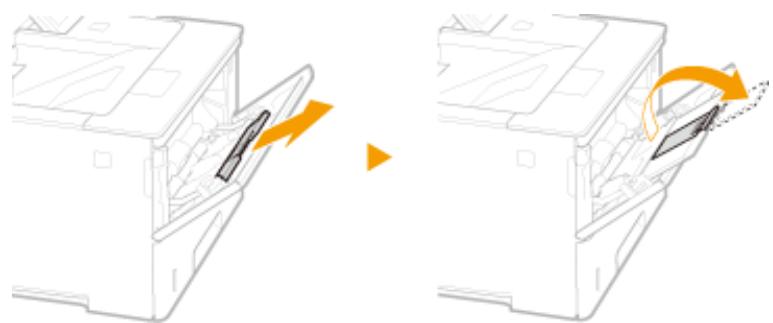 CANON I-SENSYS LBP325X - Tirez le plateau et l'extension du plateau. - 1
