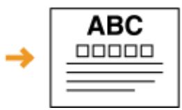 CANON I-SENSYS LBP325X - Impression sur du papier préimprimé en orientation paysage - 3