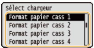 CANON I-SENSYS LBP325X - Utilisez / pour sélectionner l'une des options de à, et appuyez sur OK. - 1
