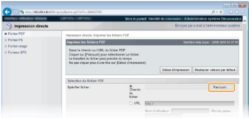 CANON I-SENSYS LBP325X - Cliquez sur [parcourir] - 1