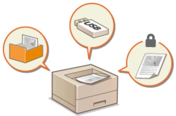CANON I-SENSYS LBP325X - Utilisation des fonctions d'impression utiles - 1