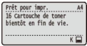 CANON I-SENSYS LBP325X - Remplacement des cartouches de toner - 1