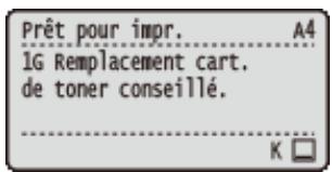 CANON I-SENSYS LBP325X - 1G remplacement cart. de toner conseillé. - 1