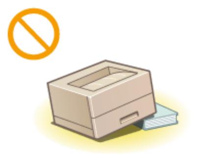 CANON I-SENSYS LBP325X - Les lieux suivants sont à proscrire pour l'installation - 1