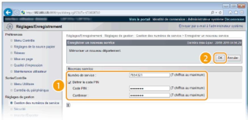 CANON I-SENSYS LBP325X - Enregistrement d'un numéro de service - 1