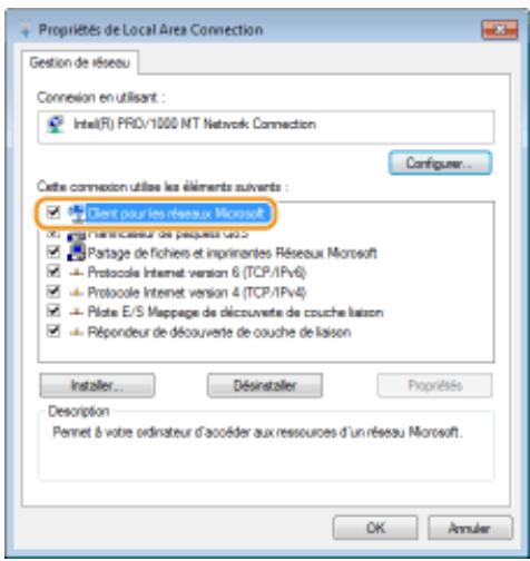 CANON I-SENSYS LBP325X - Connexion au réseau SMB - 1