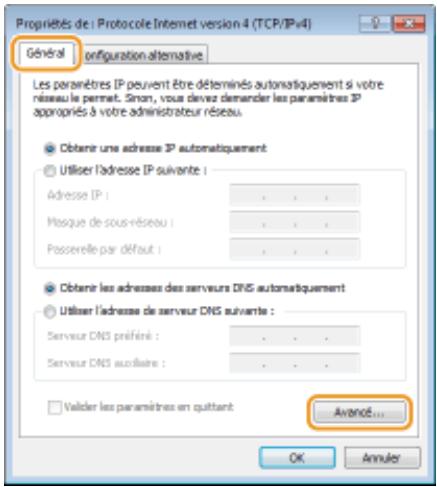 CANON I-SENSYS LBP325X - Connexion au réseau SMB - 3