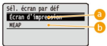 CANON I-SENSYS LBP325X - Sélection écran par défaut - 2