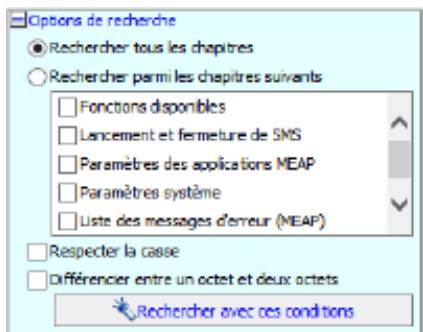 CANON I-SENSYS LBP325X - Options de recherche - 1