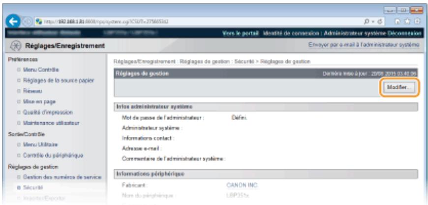 CANON I-SENSYS LBP325X - Restriction de la fonction d'impression directe USB - 3