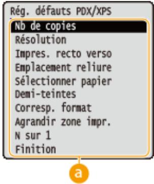 CANON I-SENSYS LBP325X - Modification des réglages d'impression USB par défaut - 3