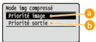 CANON I-SENSYS LBP325X - Mode image compressée* - 2