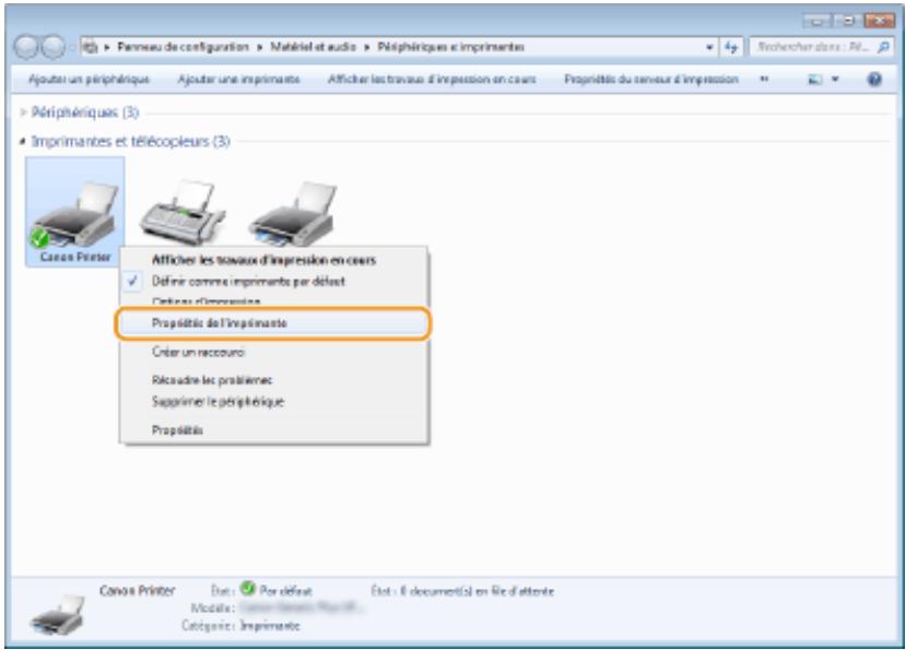 CANON I-SENSYS LBP325X - Impression d'une page de test sous windows - 1