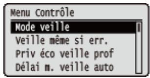 CANON I-SENSYS LBP325X - Menu configuration - 2