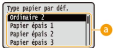 CANON I-SENSYS LBP325X - Type de papier par déf. - 6