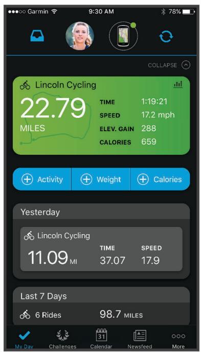 GARMIN 530 - Garmin Connect - 1