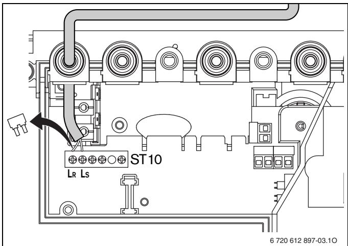 ELM LEBLANC MEGALIS GVAC24-2HV - Raccordement d'un thermostat (TRL...) en 230 V - 1