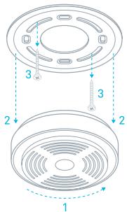 NEST PROTECT: - Démontez votre ancien avertisseur de fumée - 1