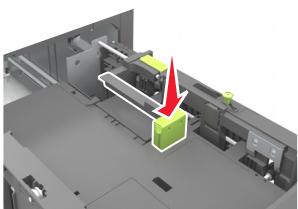 LEXMARK MX711D - Chargement du papier au format A5 - 6