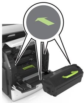 LEXMARK MX711D - Bourrage papier sous le capot avant - 9