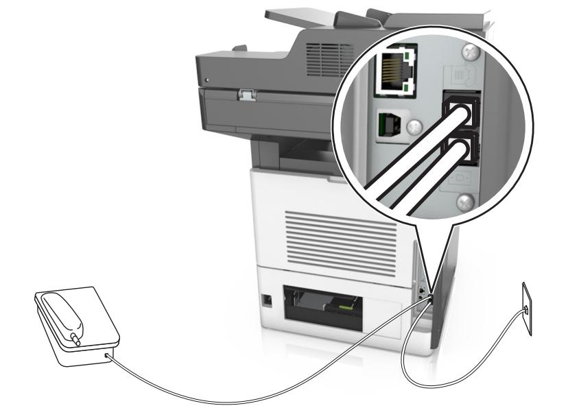 LEXMARK MX711D - Configuration 1: l'imprimante est directement connectée à un modem câble - 3